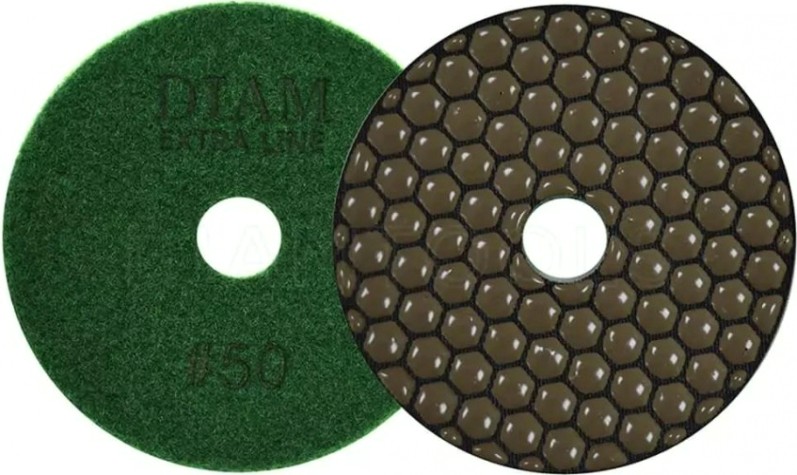 Алмазная тарелка на липучке DIAM АГШК 100*2,0 №50 Extra Line (сухая) [000519]