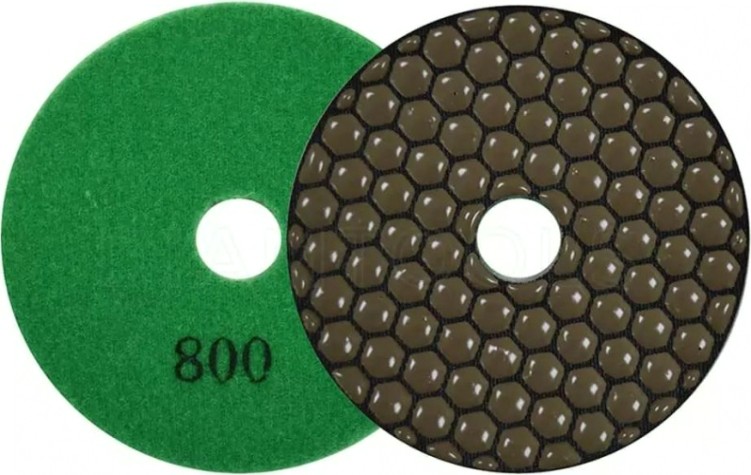 Алмазная тарелка на липучке DIAM АГШК 100*2,0 №800 Extra Line (сухая) [000523]