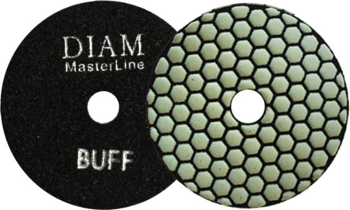 Алмазная тарелка на липучке DIAM АГШК 100*2,0 BUFF Master Line (сухая) [000572]