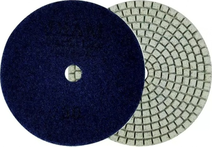 Алмазная тарелка на липучке DIAM АГШК 100*2,5 №30 Master Line Universal (сухая/мокрая) [000639]