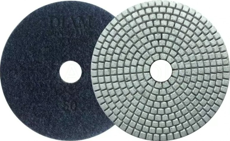 Алмазная тарелка на липучке DIAM АГШК 100*2,5 №50 Master Line Universal (сухая/мокрая) [000623]