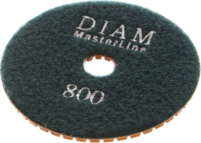 Алмазная тарелка на липучке DIAM АГШК 100*2,5 №800 Master Line (мокрая) [000578]