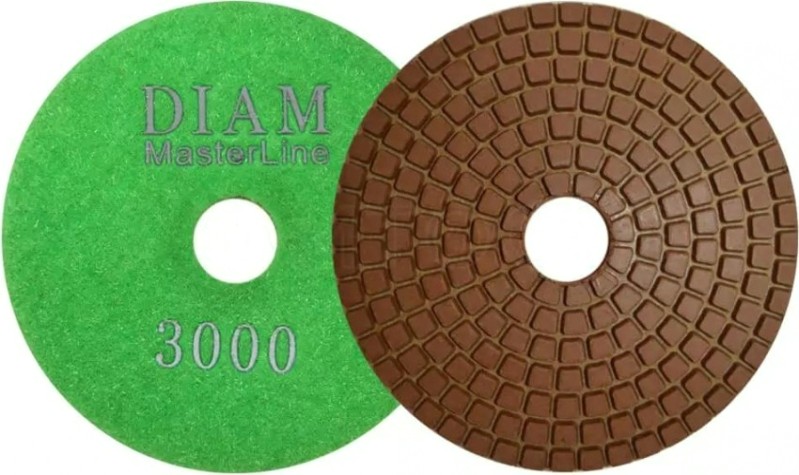 Алмазная тарелка на липучке DIAM АГШК 100*3,0 №3000 Extra Line (мокрая) [000516]