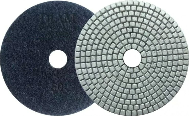 Алмазная тарелка на липучке DIAM АГШК 125*2,5 №50 Master Line Universal (сухая/мокрая) [000643]