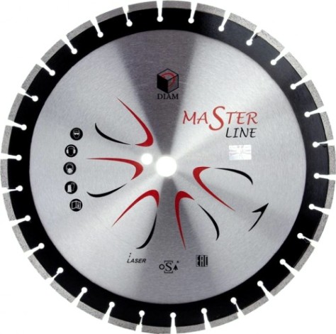 Алмазный диск для резки асфальта DIAM Master Line 450*3,4*10*25,4 [000529]