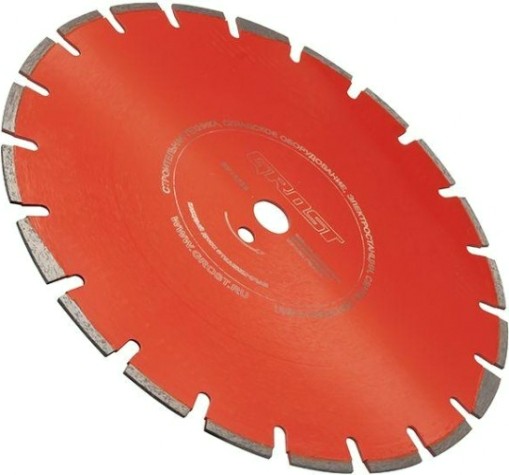 Алмазный диск для резки асфальта GROST D350 мм (350*25,4*3,2*10) [105668]