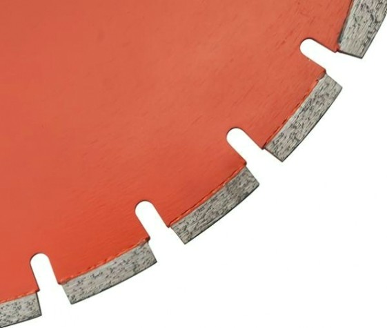 Алмазный диск для резки асфальта GROST D500 мм (500*25,4*4,2*10) [105669]