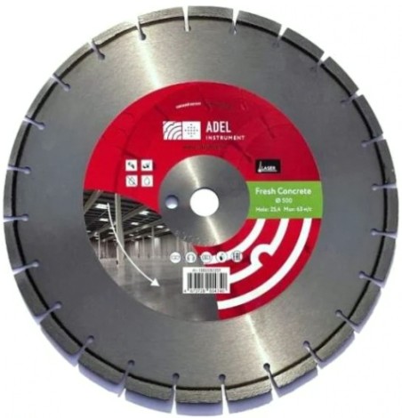 Алмазный диск для резки бетона ADEL INSTRUMENT Fresh Concrete ф500*3,6*25,4 [AI-1302050201]