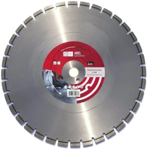 Алмазный диск для резки бетона ADEL INSTRUMENT Hard Concrete ф500*4,5*35/25,4 [AI-1305050103]