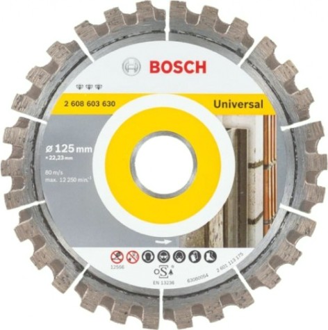 Алмазный диск для резки бетона BOSCH 125-22,23 мм Best for Universal [2608603630]