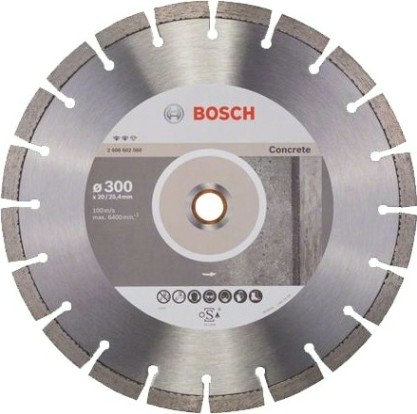 Алмазный диск для резки бетона BOSCH 350х25,4/20 мм Best for Concrete [2608602658]