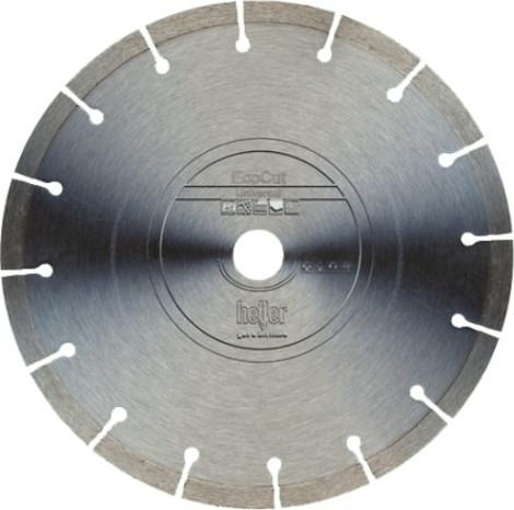 Алмазный диск для резки бетона Heller ecocut, 230х22,23 мм [TD26716]