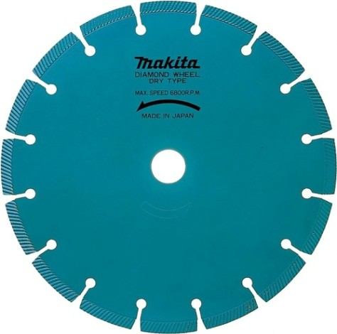 Алмазный диск для резки бетона MAKITA A-80438 сегментированный 125х22,23 (для штроборезов)