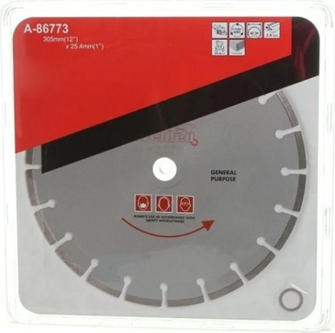 Алмазный диск для резки бетона MAKITA A-86773 сегментированный 305х20/25,4