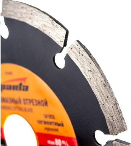 Алмазный диск для резки бетона Sparta 125х22,2 мм отрезной сегментный, [731075]