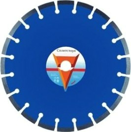 Алмазный диск для резки бетона СПЛИТСТОУН 1a1rss 300x40x2,8x7x25,4+phx20 10 сухая standard [102807]