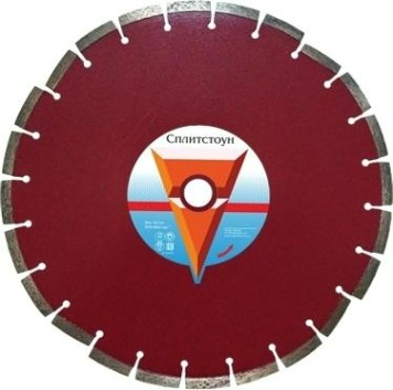 Алмазный диск для резки бетона СПЛИТСТОУН 1a1rss 350x40x2,8x10x25,4x24 свежий 30 сухая premium [73452]