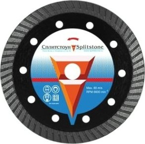 Алмазный диск для резки бетона СПЛИТСТОУН turbo 125x2,2x10x22,2 4,5 сухая professional [73438]