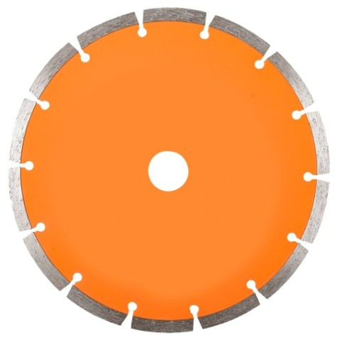 Алмазный диск для резки бетона ВИХРЬ 230х22,2 мм отрезной сегментный стандарт, [73/10/3/16]
