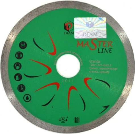 Алмазный диск для резки гранита DIAM 1A1R GRANITE 125x1,6x7x22,2 [000240]