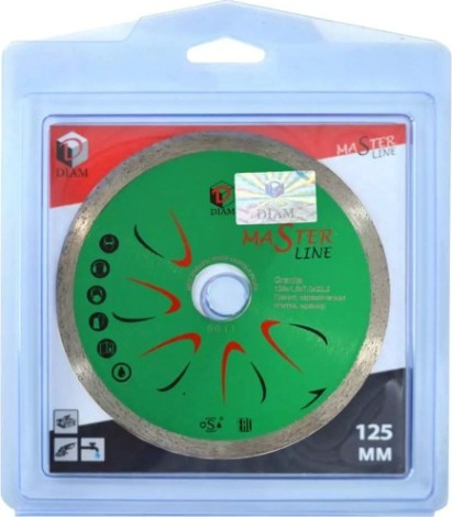 Алмазный диск для резки гранита DIAM 1A1R GRANITE 125x1,6x7x22,2 [000240]