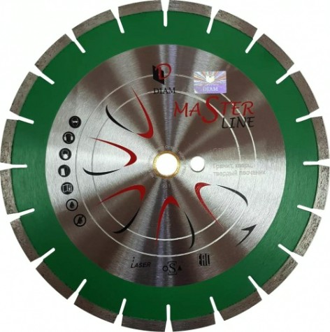Алмазный диск для резки гранита DIAM Master Line 300*2,8*10*25,4/20 [000651]