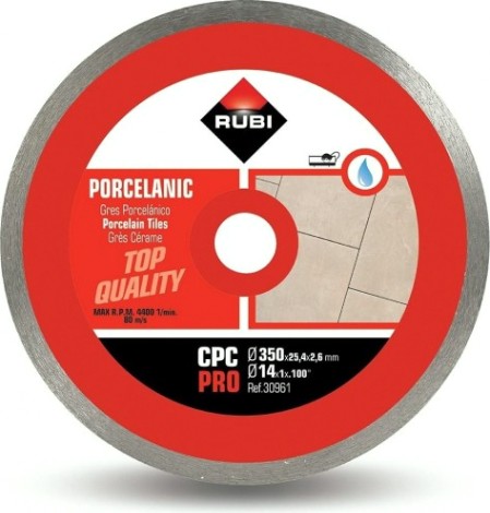 Алмазный диск для резки гранита RUBI CPC PRO 350х25,4 мм [30961]