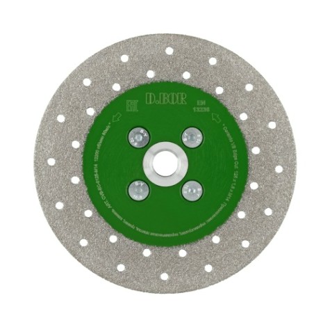 Алмазный диск для резки керамики D.BOR Ceramic VB Edge Cut 125x1,8xМ14 (арт. CVB-EC-0125-M14) [D-CVB-EC-0125-M14]