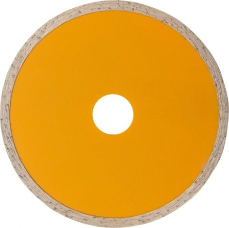 Алмазный диск для резки керамики Denzel ф125х22,2 мм сплошной, мокрый рез [73120]