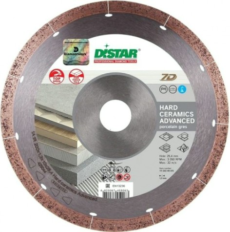 Алмазный диск для резки керамики DI-Star 1A1R 115*1,6*10*22,23 Hard ceramics Advanced