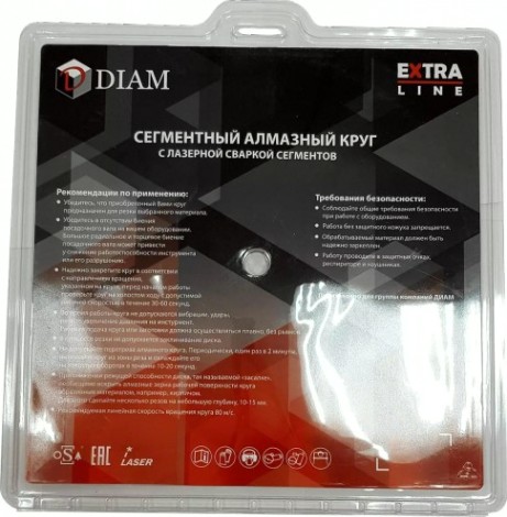 Алмазный диск для резки керамики DIAM 1A1R Керамика-PD Extra Line 350x2,2x7,0x60/25,4 [000668]