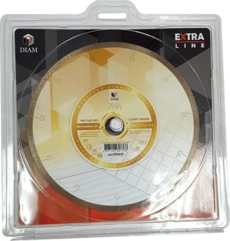 Алмазный диск для резки керамики DIAM 1A1R Керамика-ST Extra Line 230x1,2x7,0x25,4 [000659]