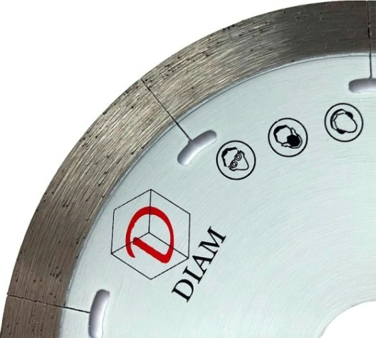 Алмазный диск для резки керамогранита DIAM HD Extra Line 125x1,4x10x22,2 (тонкий) [000663]