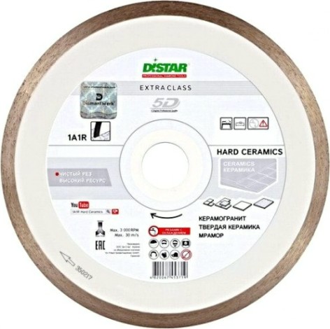 Алмазный диск для резки твердой керамики DI-Star 1A1R 125х22.2 мм