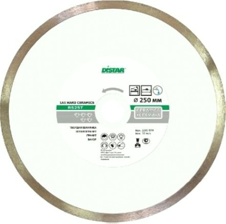 Алмазный диск для резки твердой керамики DI-Star 1A1R 250х25.4 мм [11120048019]