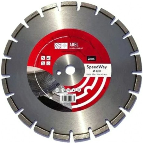 Алмазный диск универсальный ADEL INSTRUMENT SpeedWay ф400*3,5*25,4 [AI-1301030101]