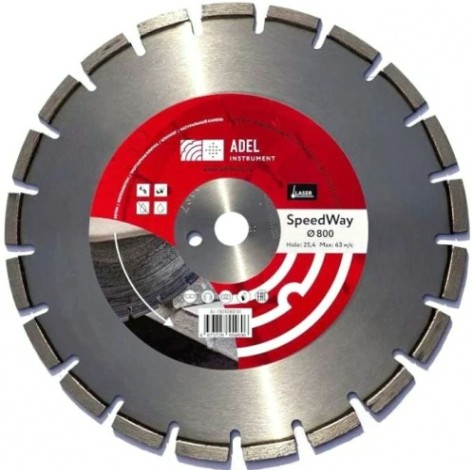 Алмазный диск универсальный ADEL INSTRUMENT SpeedWay ф800*4,5*35,0/25,4 [AI-1301080103]