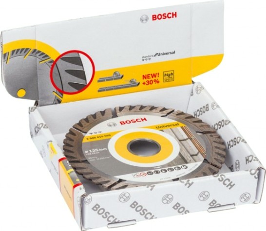 Алмазный диск универсальный BOSCH 125х22.2 мм ECO for Universal (уп.10шт) [2608615060]