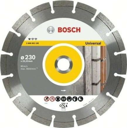 Алмазный диск универсальный BOSCH 125х22.2 мм Professional for Universal [2608602192]