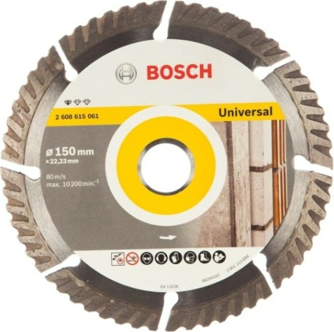 Алмазный диск универсальный BOSCH 150-22,23 мм Standard for Universal [2608615061]