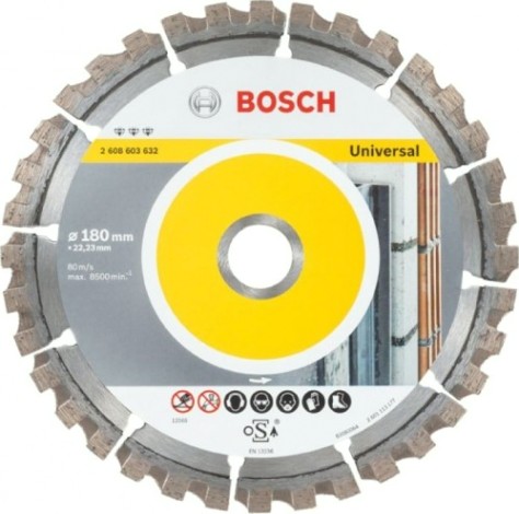 Алмазный диск универсальный BOSCH 180-22,23 мм Best for Universal [2608603632]