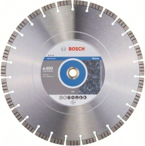 Алмазный диск универсальный BOSCH 400х25.4 мм Standart for Stone [2608602604]