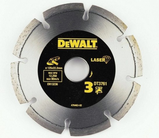 Алмазный диск универсальный DeWALT 125х22.2 мм DT3761-XJ [DT3761-XJ]