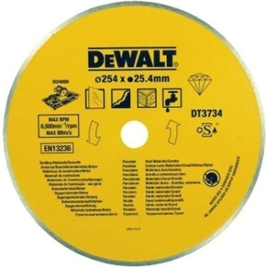 Алмазный диск универсальный DeWALT 254 х 25.4 мм DT3734-XJ [DT3734-XJ]