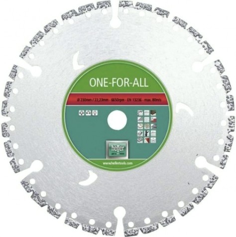 Алмазный диск универсальный Heller one for all, 125х22,23 мм [TD28679]