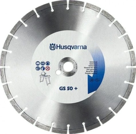 Алмазный диск универсальный HUSQVARNA GS50S+ 400х25.4 мм 5811569-01