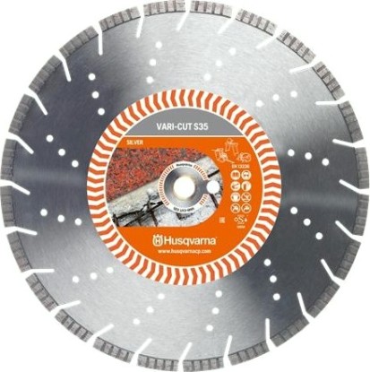 Алмазный диск универсальный HUSQVARNA VARI-CUT S35 300 25.4 мм 5879057-01 Алмазный диск универсальный HUSQVARNA VARI-CUT S35 300 25.4 мм 5879057-01