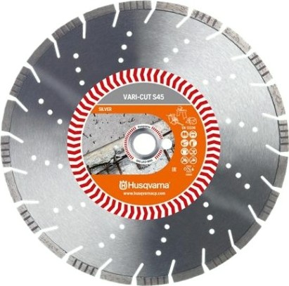 Алмазный диск универсальный HUSQVARNA VARI-CUT S45 350 25.4 мм 5798174-20 Алмазный диск универсальный HUSQVARNA VARI-CUT S45 350 25.4 мм 5798174-20