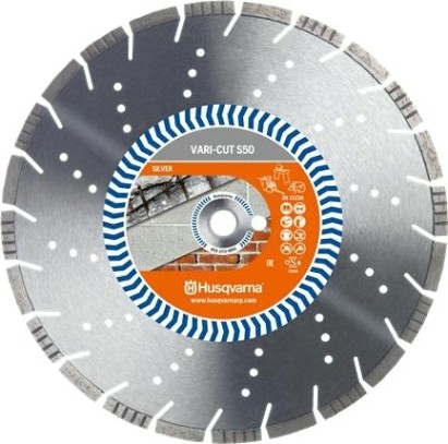 Алмазный диск универсальный HUSQVARNA VARI-CUT S50 400 25.4 мм 5865955-03 Алмазный диск универсальный HUSQVARNA VARI-CUT S50 400 25.4 мм 5865955-03