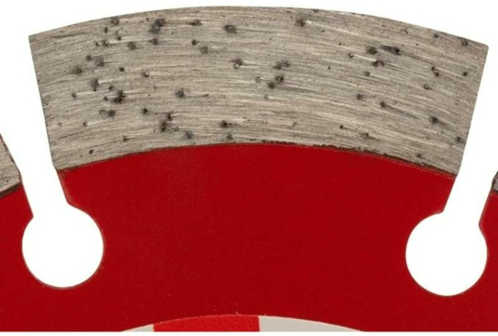 Алмазный диск универсальный Kranz KR-90-0100 отрезной сегментный 115x22,2x2x10мм